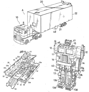 Optimus Prime patent