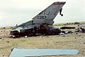 USAF F16C block 87-0257 remains