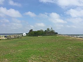 2016-05-18 10 43 22 View north from Point Lookout Lighthouse in Point Lookout State Park, St. Mary's County, Maryland.jpg
