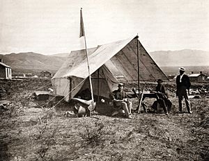 Clarence King, Salt Lake City, Utah Camp, ClarenceKingClear