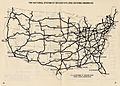 Interstate Highway plan October 1, 1970