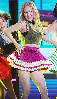 Kim Hyo-yeon performing at MBC 2017 DMZ Peace Concert