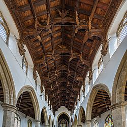 St Wendreda's Church Ceiling, March, Cambridgeshire, UK - Diliff
