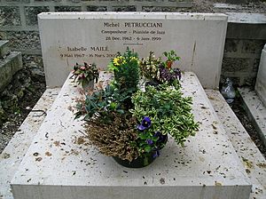 Tombe de Michel Petrucciani