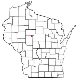 Location of Mayville, Wisconsin
