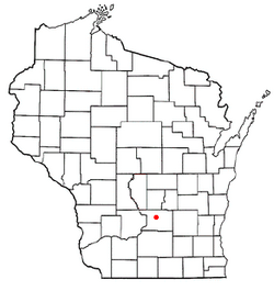 Location of Pacific, Wisconsin
