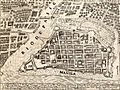 Walled City of Manila, detail from Carta Hydrographica y Chorographica de las Yslas Filipinas (1734)