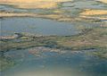 Aerial view of Okavango