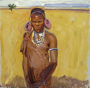 Akseli Gallen-Kallela - Kikuyu Woman