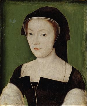 Attributed to Corneille de Lyon - Mary of Guise, 1515 - 1560. Queen of James V - Google Art Project.jpg