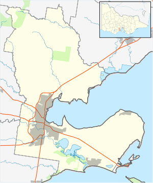 Australia Victoria Greater Geelong City location map