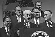 Democratic Leaders White House 1965