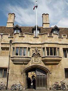 Gatehouse of Pembroke College University of Cambridge
