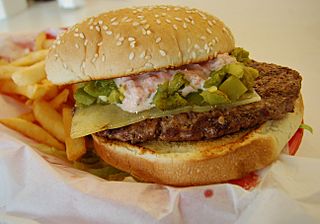 Hatch Green Chile Hamburger
