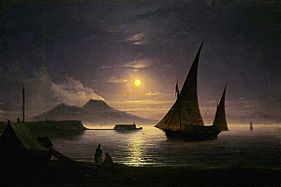 Ivan Aivazovsky Bucht von Neapel 1842