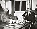 John Kenneth Galbraith and Jawaharlal Nehru