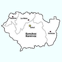 Municipalities of Sánchez Ramírez Province