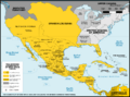 Viceroyalty of the New Spain 1800 (without Philippines)