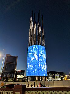 Yagan Square - Digital Tower, February 2018