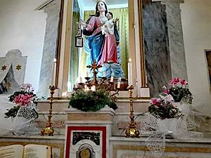 Acquafondata, Our Lady of Mount Carmel, small sanctuary