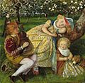 Arthur Hughes (1832-1915) - The King's Orchard - 1509 - Fitzwilliam Museum