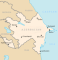 Azerbaijan Republic map