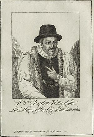 Engraving of William Ryder