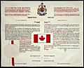 Proclamation of the National Flag of Canada (January 1965)