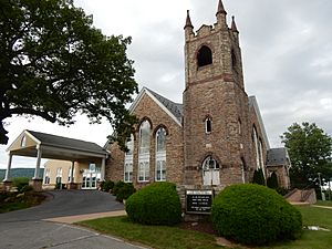 Zion Blue Mountain Church in Strausstown.