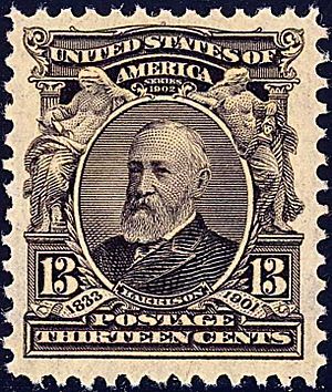 Benjamin Harrison 1903 Issue-13c