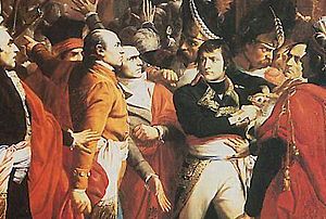 Bonaparte in the 18 brumaire