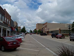 Street in downtown Fairmont