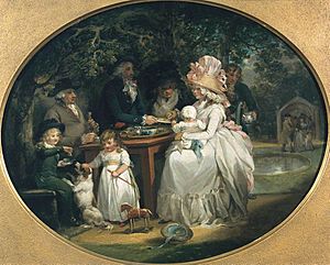 George Morland (1763-1804) - The Tea Garden - T00055 - Tate