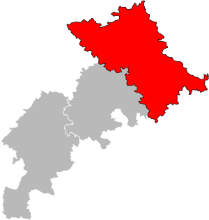 Location of Toulouse in Haute-Garonne