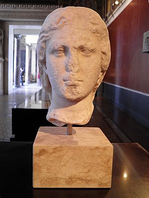Head of a Woman (the other side is head of a man - double portrait), Neues Museum Berlin