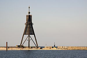 Kugelbake, symbol of Cuxhaven