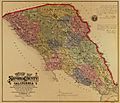 Map of Sonoma County 1884