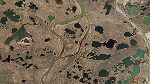Norilsk oil spill may 31 2020 sentinel-2 esa
