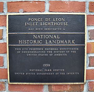 Ponce Inlet Lighthouse plaque01