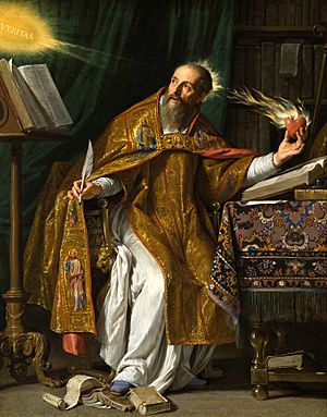 Saint Augustine by Philippe de Champaigne