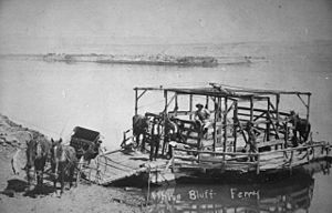 White bluffs ferry 1909