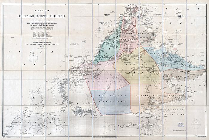 North Borneo, 1888