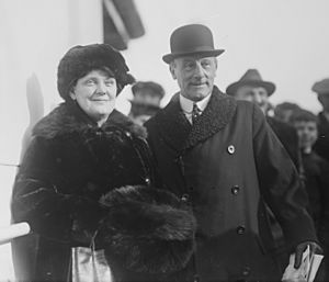 Admiral Jellicoe and wife 1924