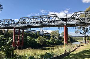 Bremer River Rail Bridge, Ipswich, Queensland 02.jpg