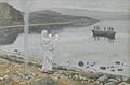 Brooklyn Museum - Christ Appears on the Shore of Lake Tiberias (Apparition du Christ sur les bords du lac de Tibériade) - James Tissot
