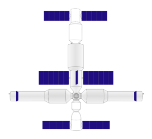 Chinese large orbital station