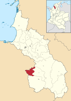 Location of the municipality and town of La Unión, Sucre in the Sucre Department of Colombia.