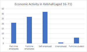 Economic activity in Kelshall