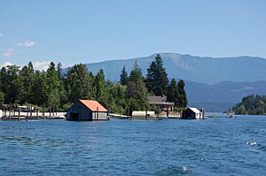 Kootenay Lake Boathouses