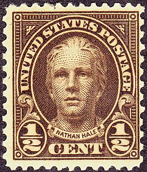 Nathan Hale 1925 Issue-half-cent